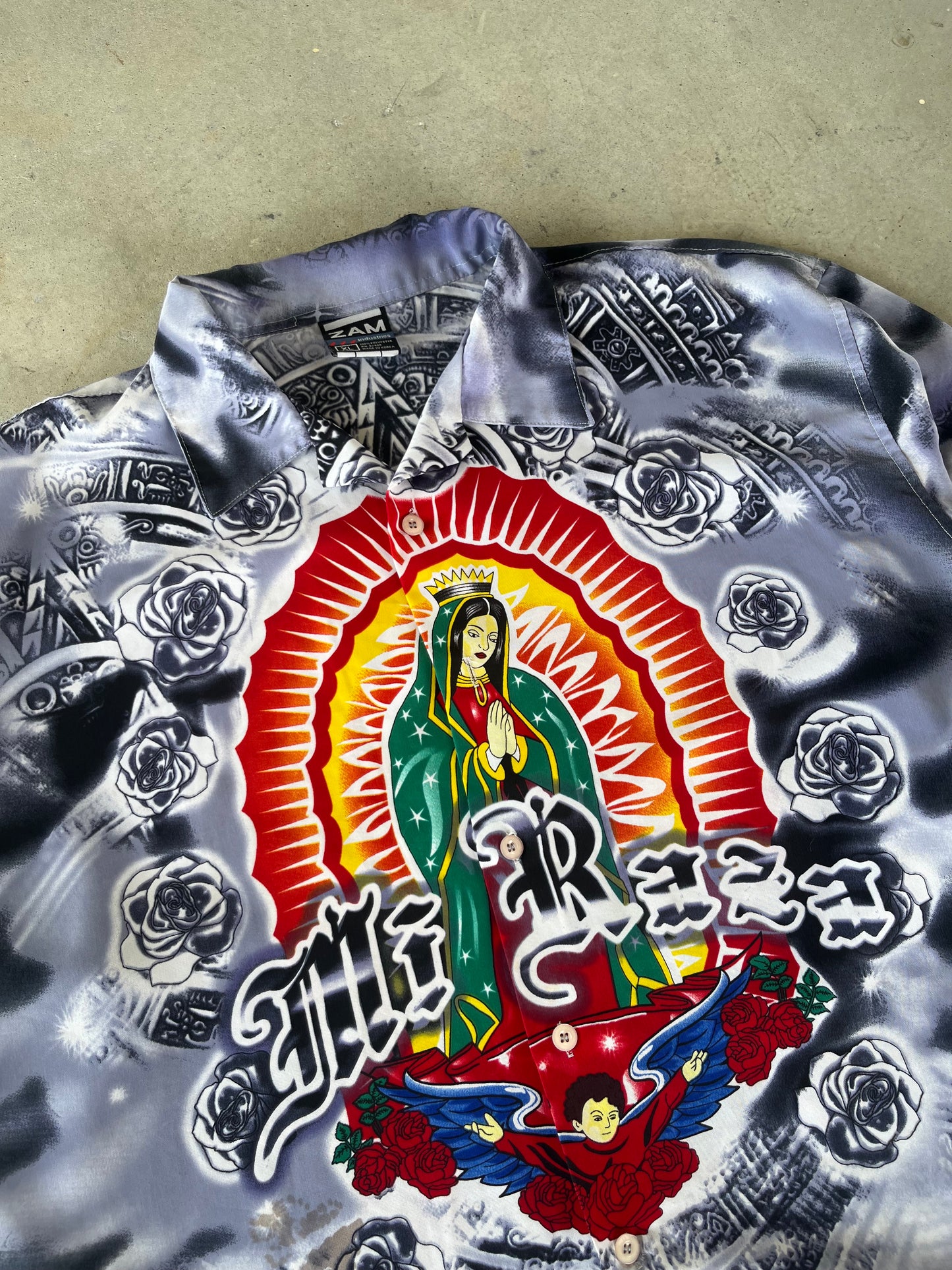 Y2K Mi Raza ZAM Industries Button Up [XXL]