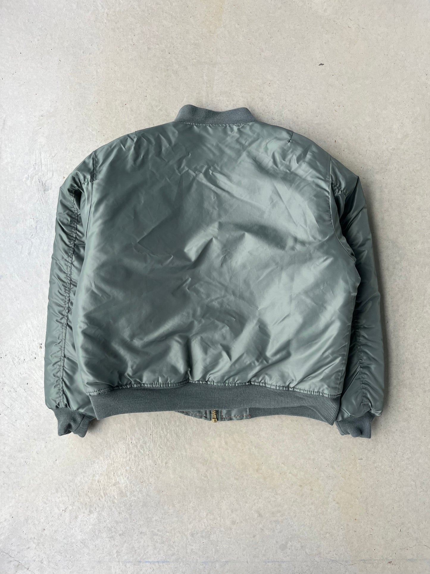 00s Reversible Military Bomber Jacket [XL]