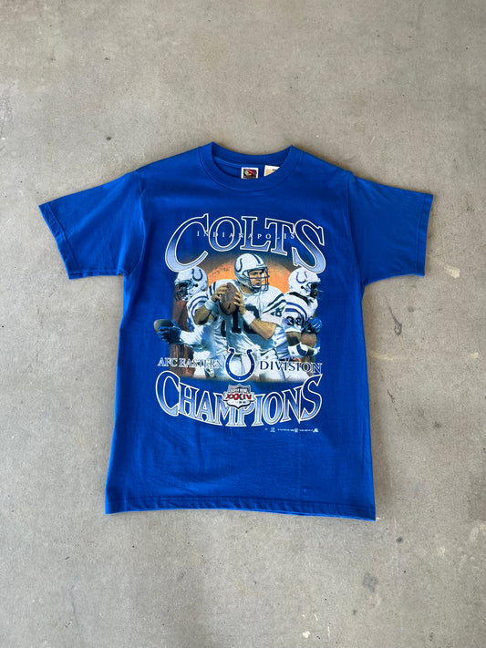 ‘00 Indianapolis Colts Super Bowl Champions T-Shirt [M]