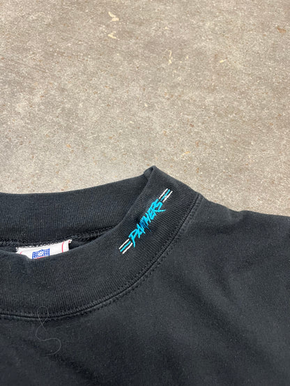 00’s Carolina Panthers Embroidered Mock Neck [L]