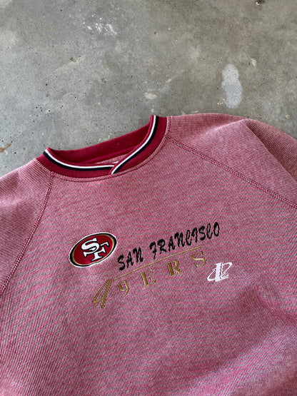 90’s San Francisco 49ers Logo Athletic Crewneck [XL]