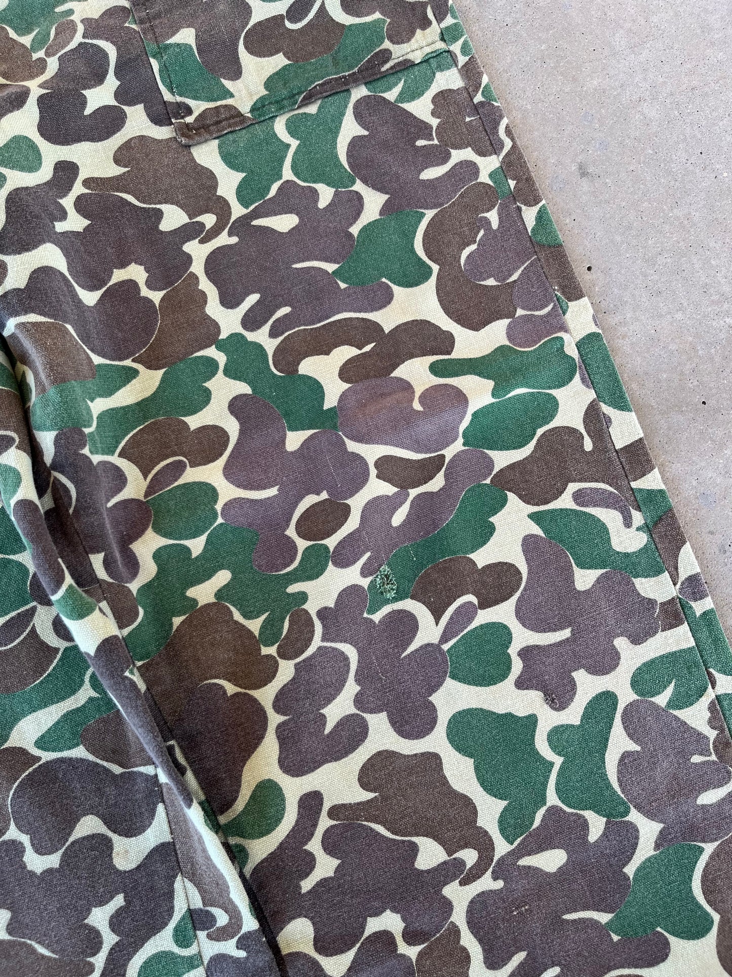 80’s K-Mart Duck Camo Military Pants [36x28]