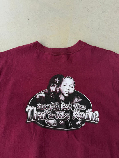 00’s Snoop Dogg & Lil Bow Wow Rap T-Shirt [XL]