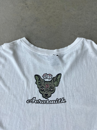 1997 Aerosmith Nine Lives Tour Band T Shirt [XL]