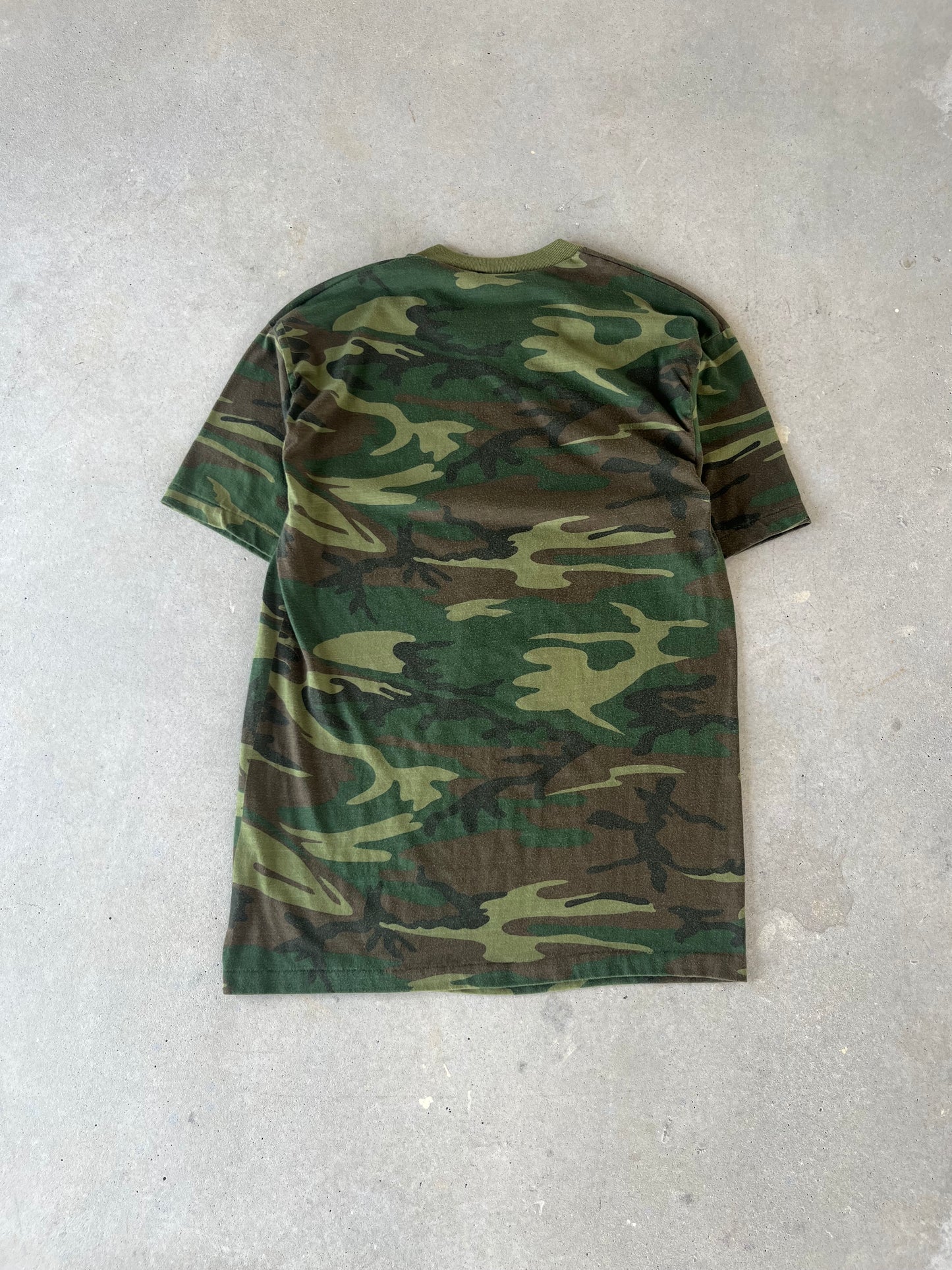 80’s Woodland Camo T-Shirt [M]