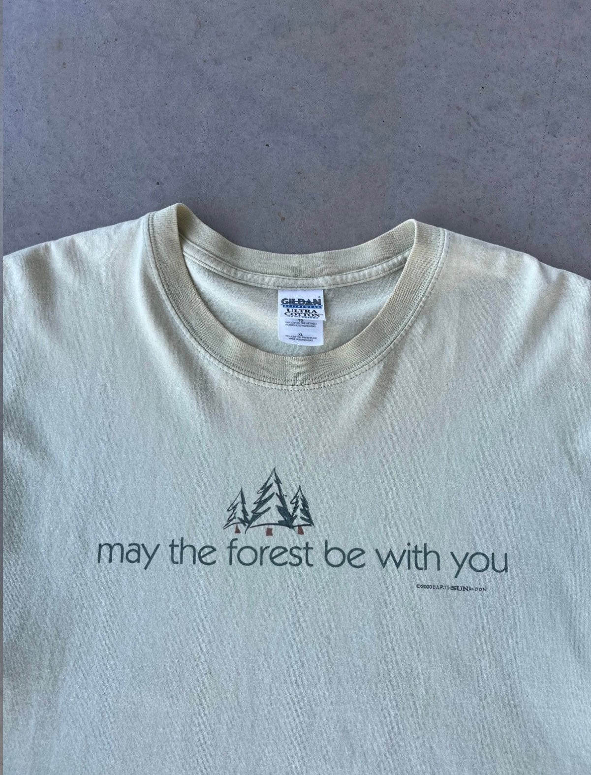 00s " May The Forest Be With You " Nature T-Shirt [L]