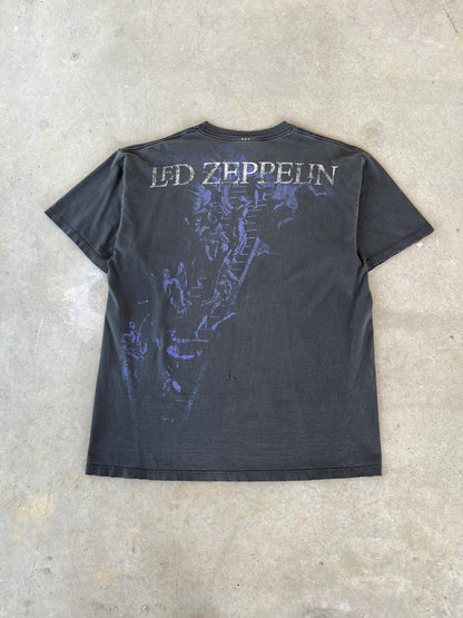 90s Led Zeppelin Stairway to Heaven Band T-Shirt [XL]