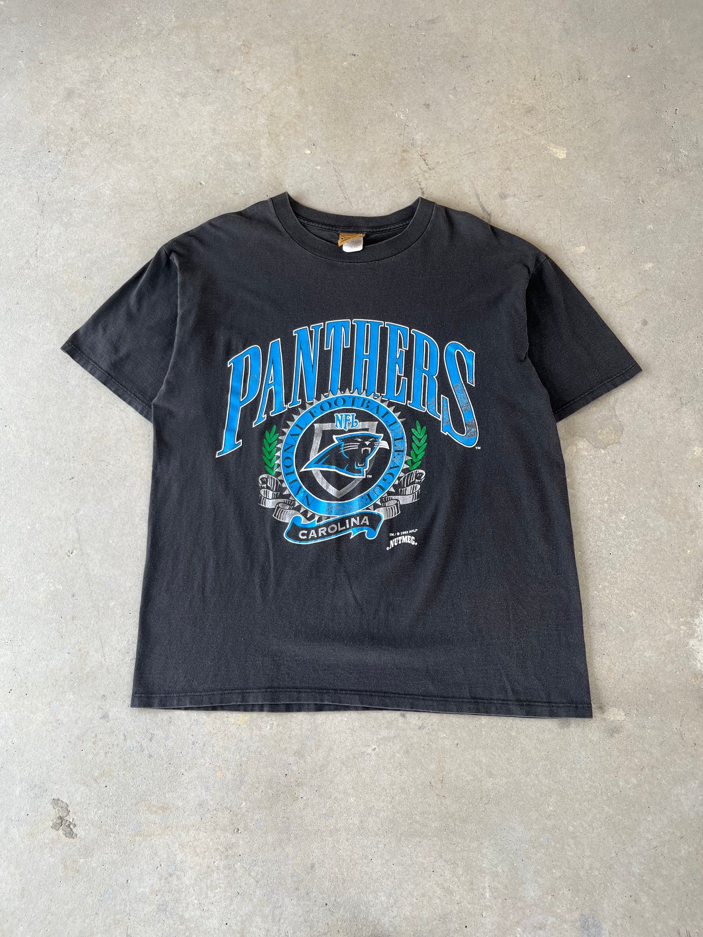 1993 Carolina Panthers Nutmeg T-Shirt [L]