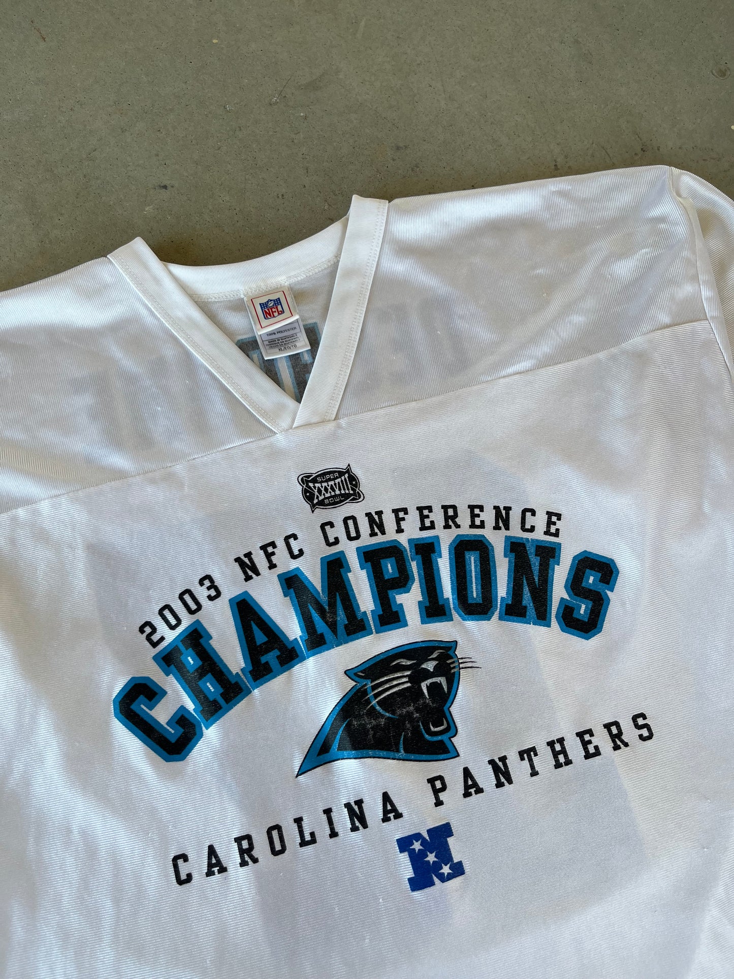 00’s Jake Delhomme Carolina Panthers Jersey [XL]