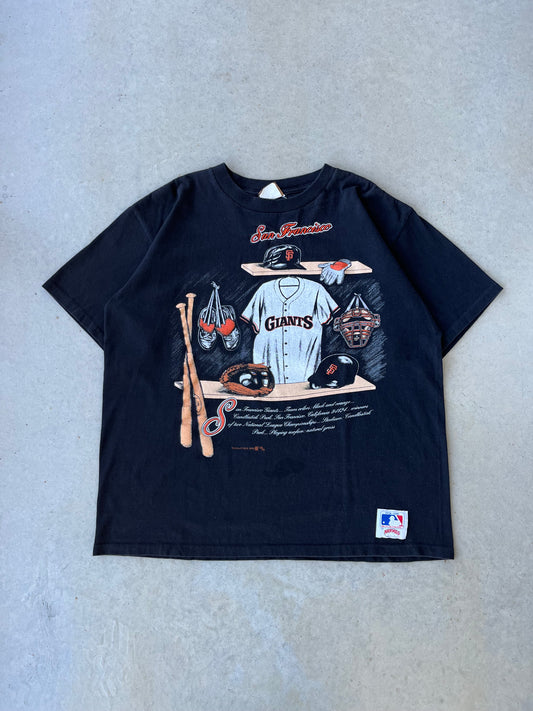 90s San Francisco Giants MLB Nutmeg T-Shirt [L]