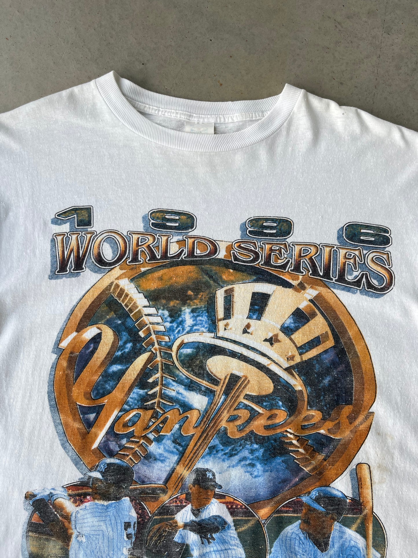 1996 NY Yankees World Series Rap Tee [XL]