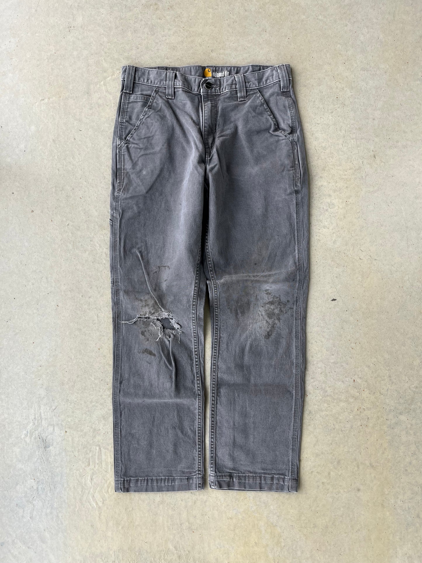 00’s Women’s Carhartt Grey Work Pants