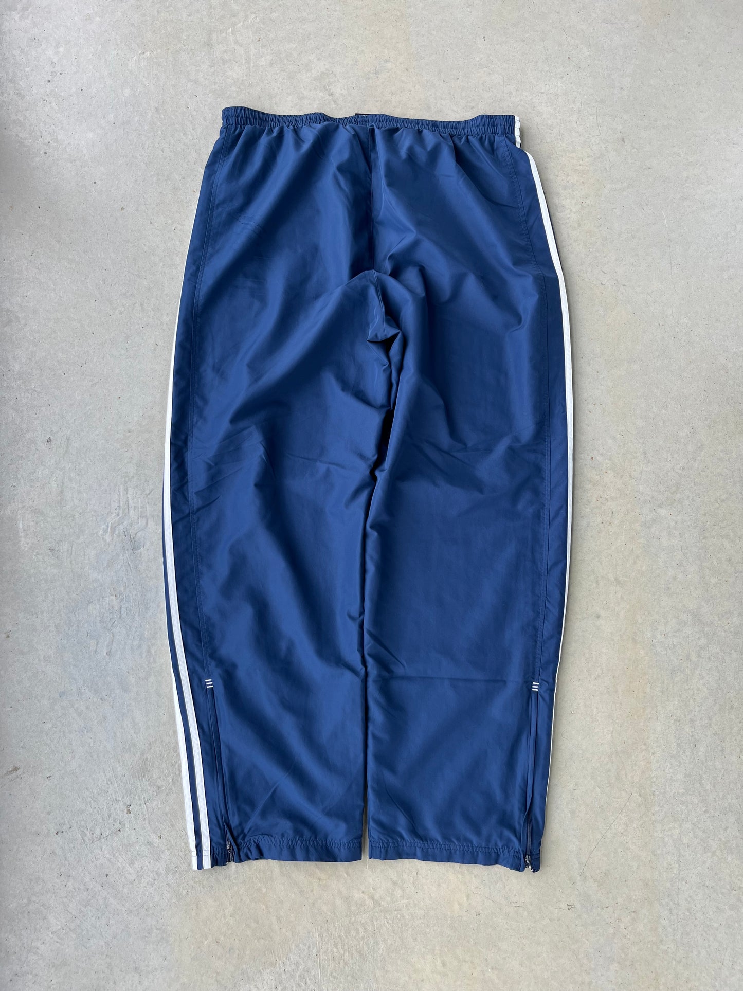 00’s Navy Blue Adidas Track Pants [XL]