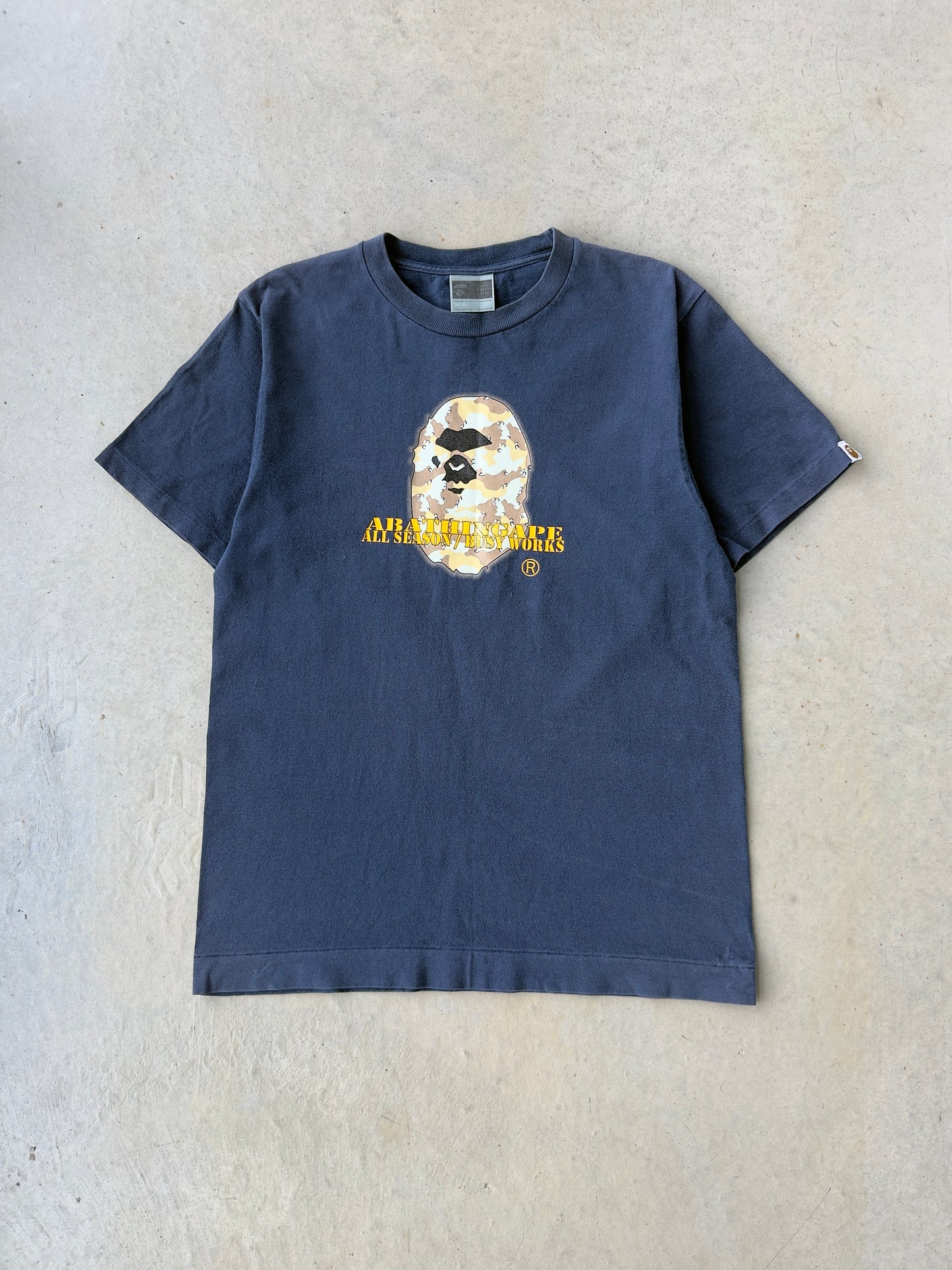 2000’s A Bathing Ape All Season / Busy Works Collab T-Shirt [M]