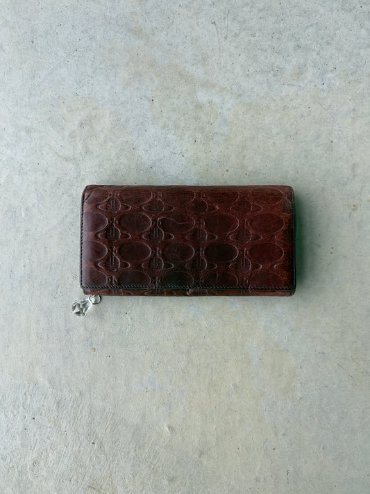 Vivienne Westwood Leather Long Wallet