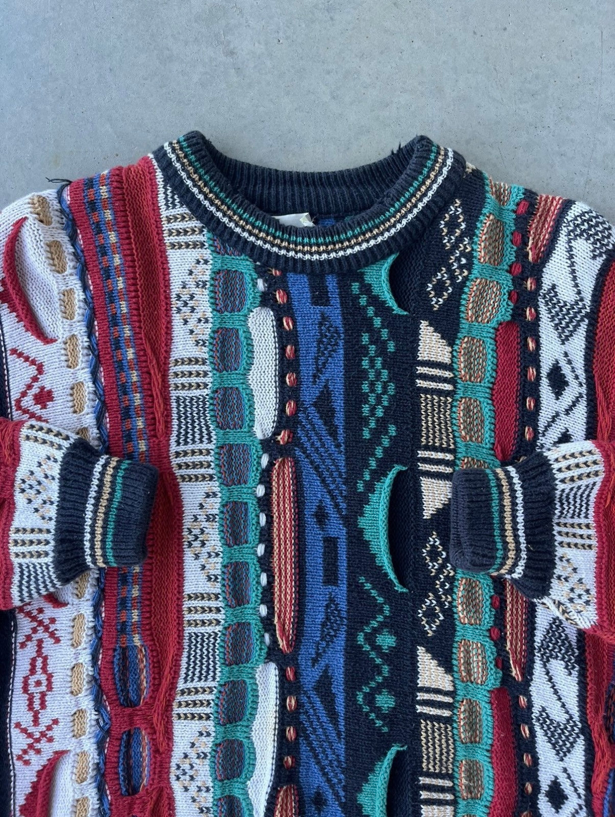 90’s Coogi Style Sweater [XL]