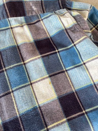 1980’s Sears Plaid Cotton Flannel [M]