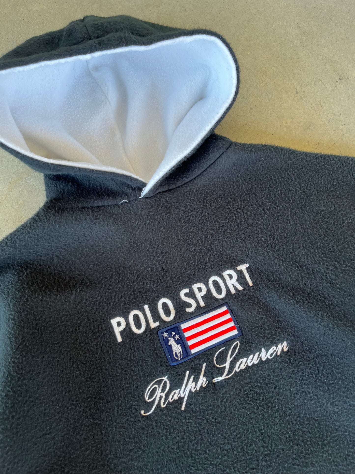 90’s Ralph Lauren Polo Fleece Hoodie [XL]