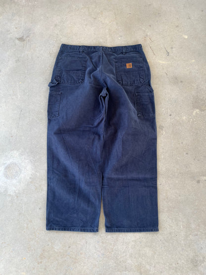 00’s Navy Carhartt Workwear Pants [38x30]