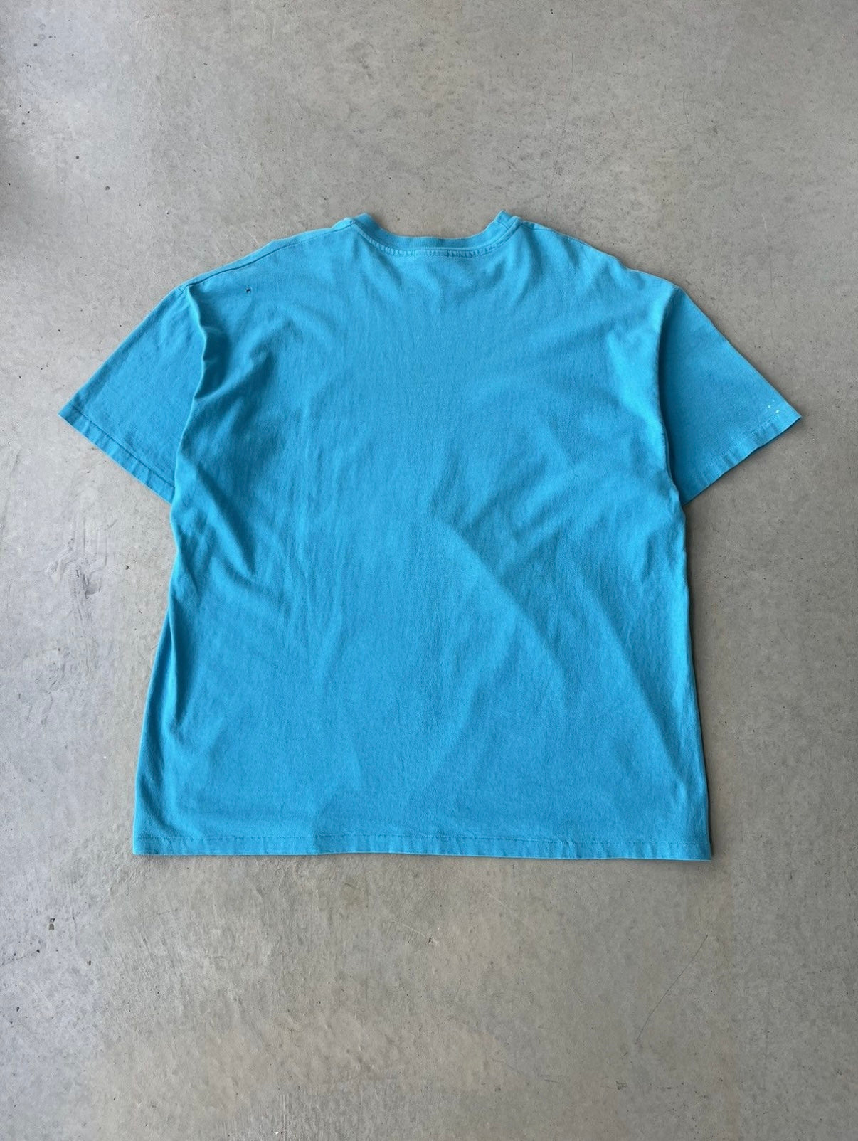 1995 Charlotte Hornets Flames T Shirt [XL]