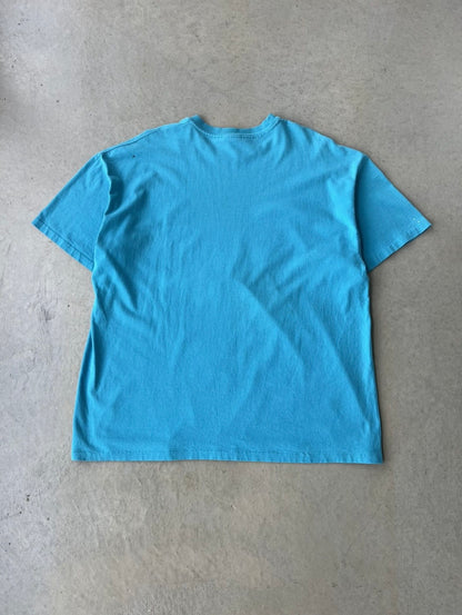 1995 Charlotte Hornets Flames T Shirt [XL]