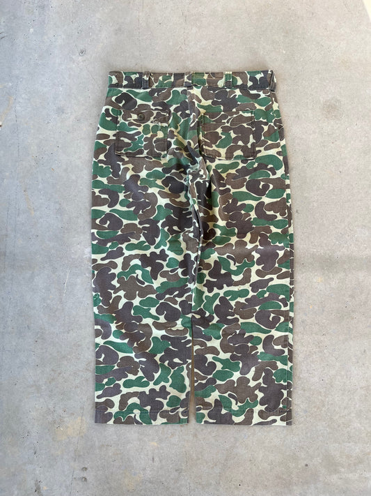 80’s K-Mart Duck Camo Military Pants [36x28]