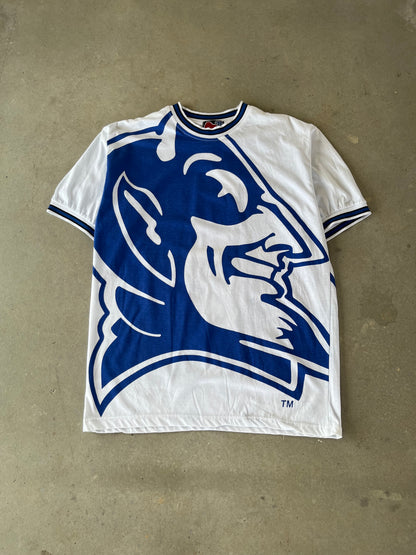 00’s Duke Blue Devils All Over Print T-Shirt [L]