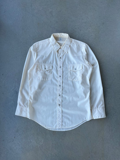 80’s Pearl Snap Button Up Shirt [L]