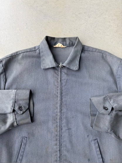 80’s Big Mac Faded Grey Work Jacket [L]