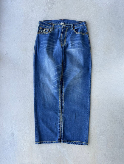 Y2K True Religion Baggy Denim Jeans [36x34]