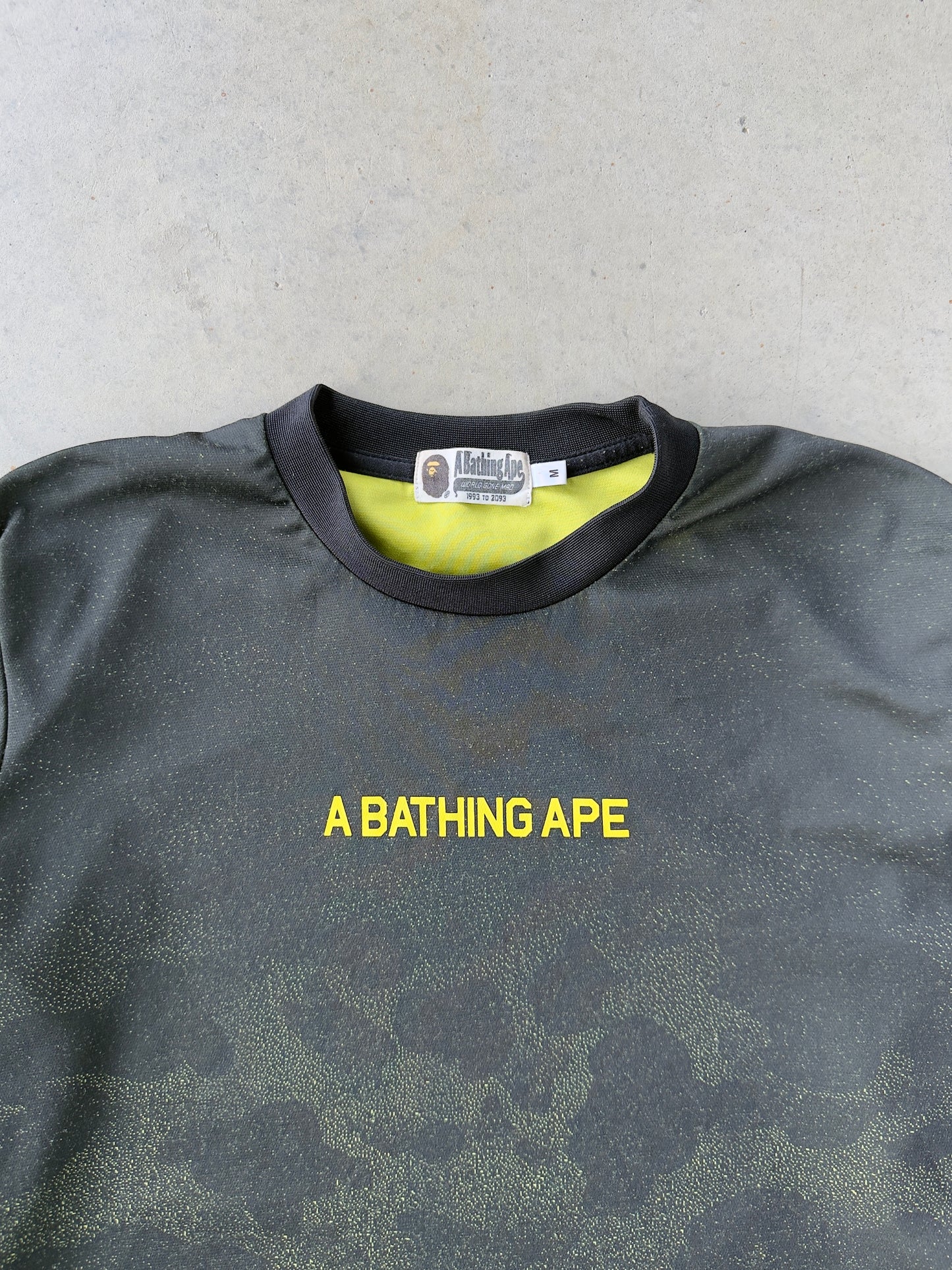 A Bathing Ape Bape Camo Long Sleeve Jersey [M]