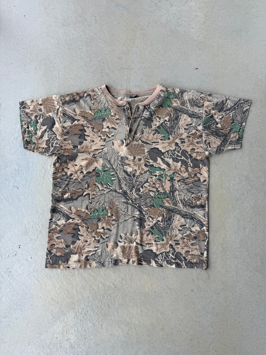 90’s Woodland Camo T-Shirt [L]