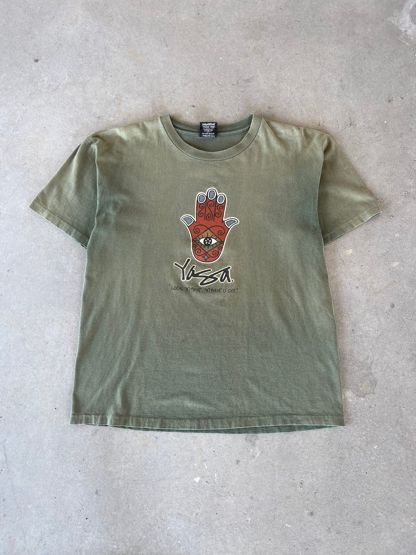 90’s Yaga Brand T-Shirt [L]