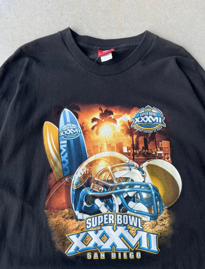 03' NFL Super Bowl T Shirt [XXL]