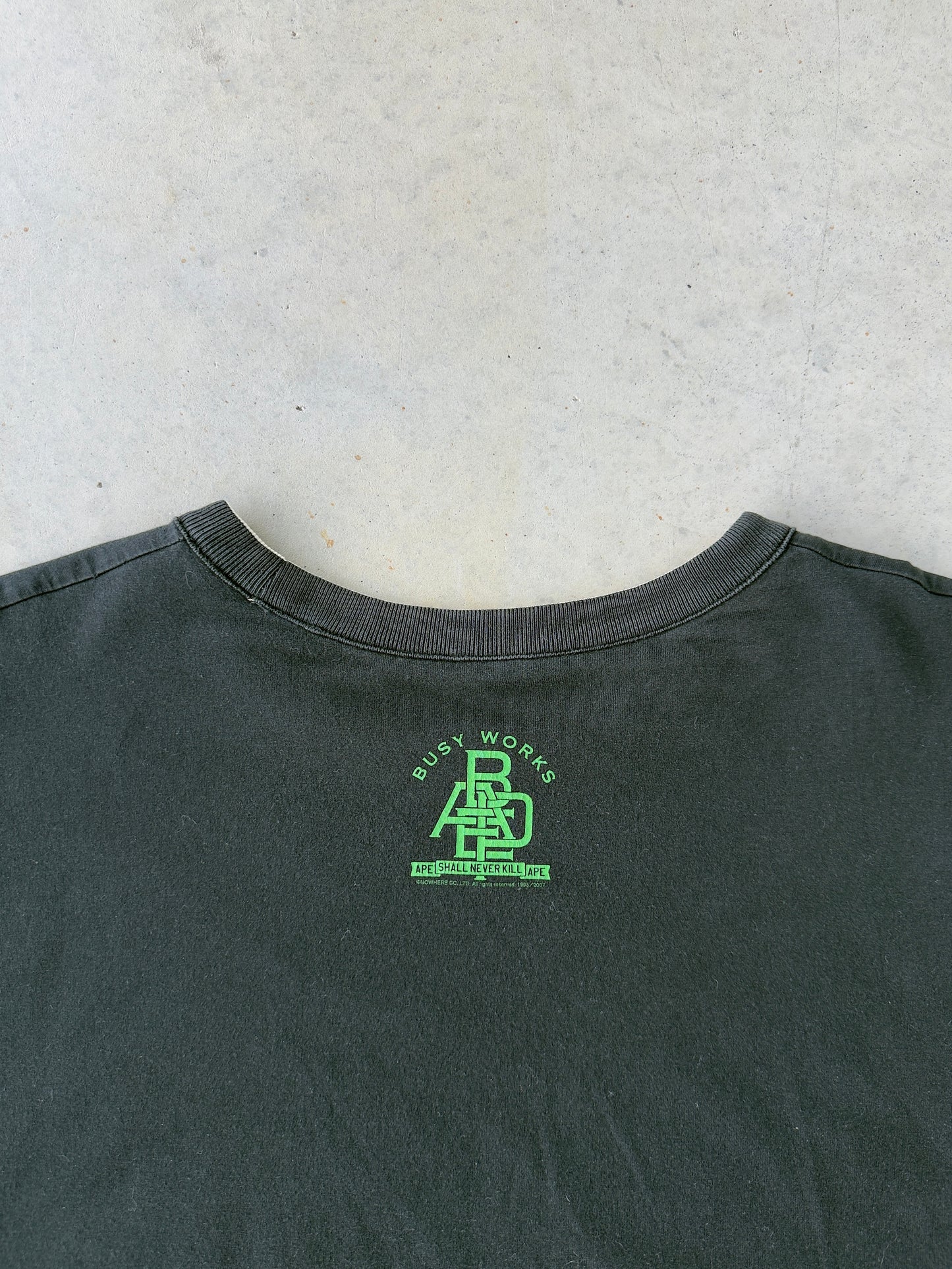 2000’s A Bathing Ape Baby Milo Camo Reversible Long Sleeve [XL]