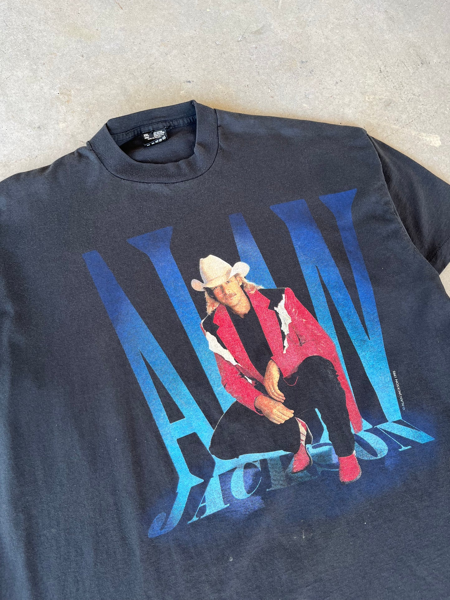 1995 Alan Jackson “All American Country Boy” Band T-Shirt [XXL]