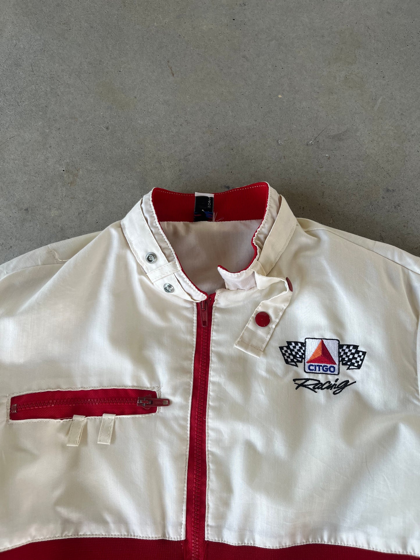 80’s Citgo Racing NASCAR Zip Up Jacket [M]
