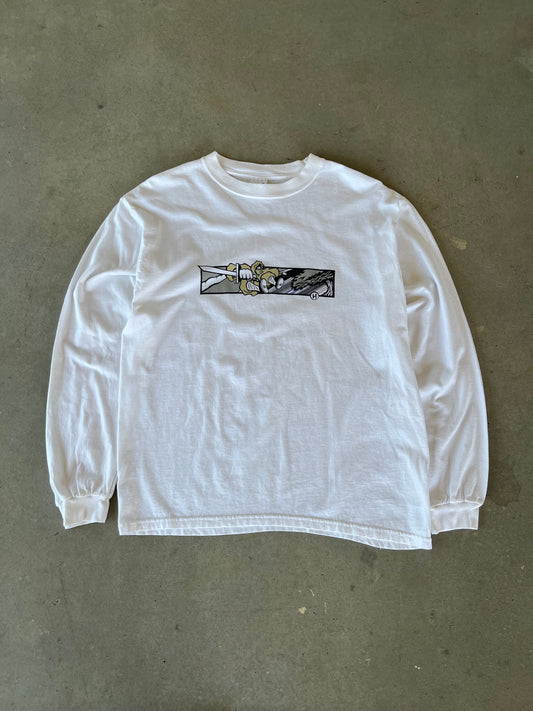 90’s Home Wrecker Box Logo Streetwear Long Sleeve [L]