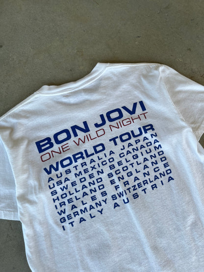 2001 Bon Jovi “ One Wild Night “ World Tour Band T-Shirt [M]