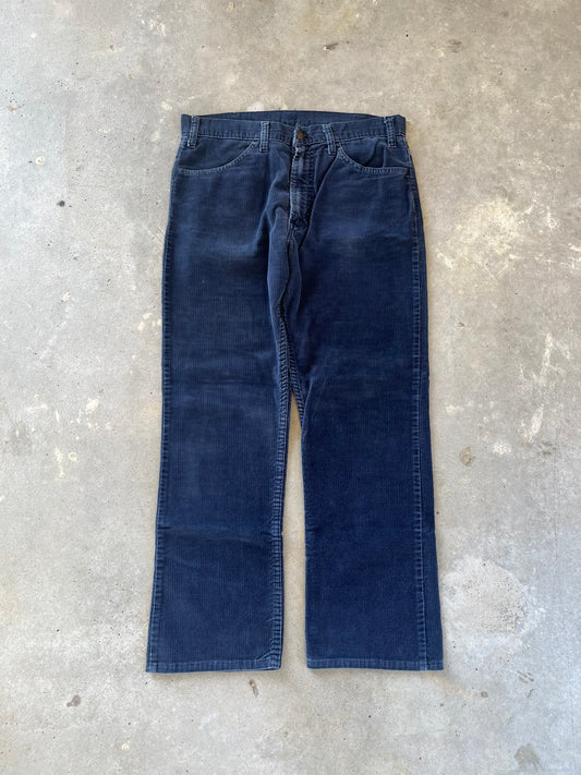 80’s Navy Levi’s Corduroy Pants [32x29]