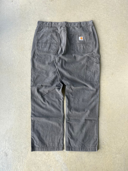 00’s Carhartt Gray Work Pants [36x30]