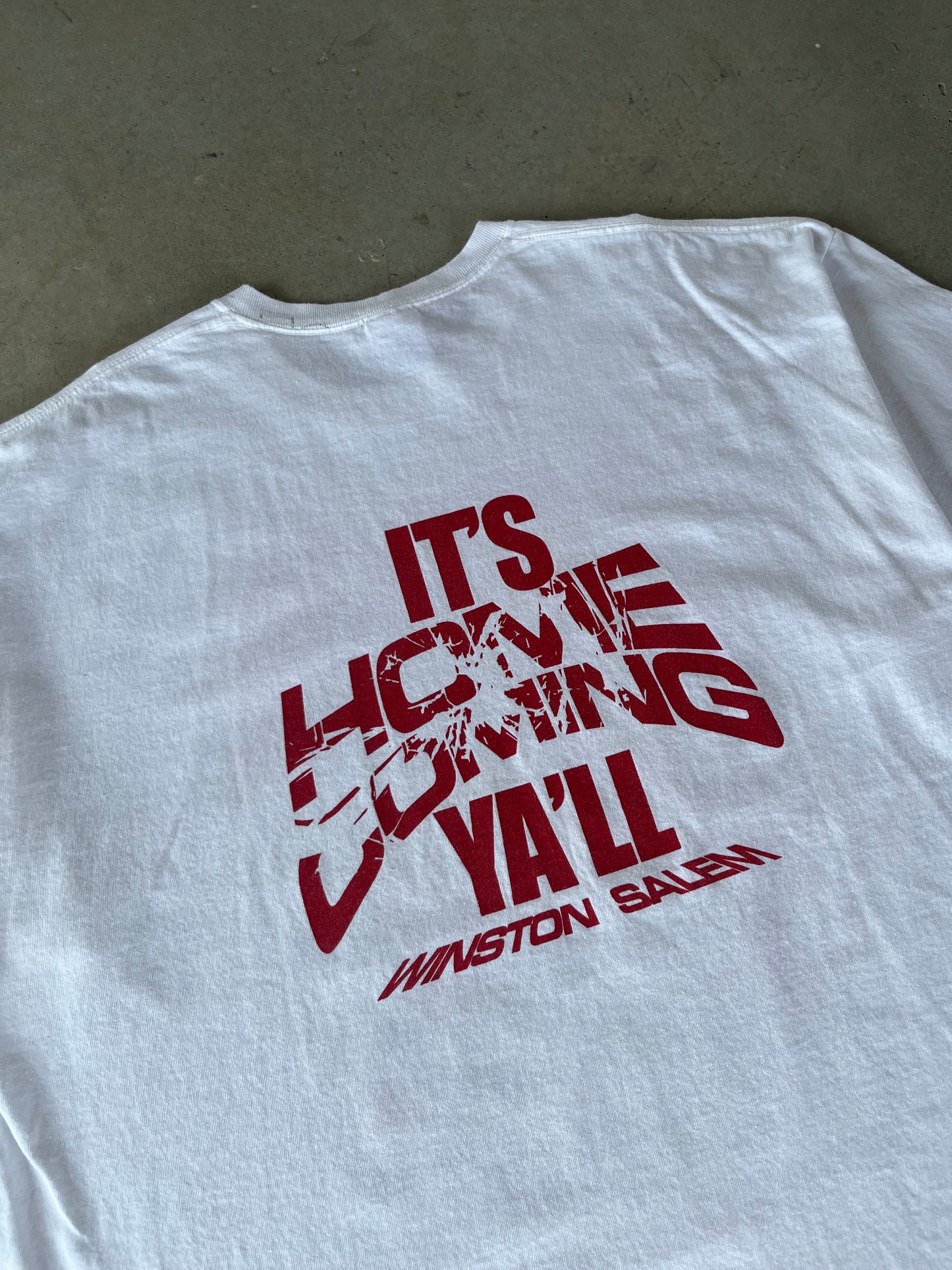 Winston Salem State Univ. Homecoming T Shirt [XXL]