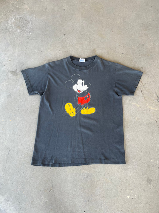 80’s Faded Mickey Mouse T-Shirt [M]