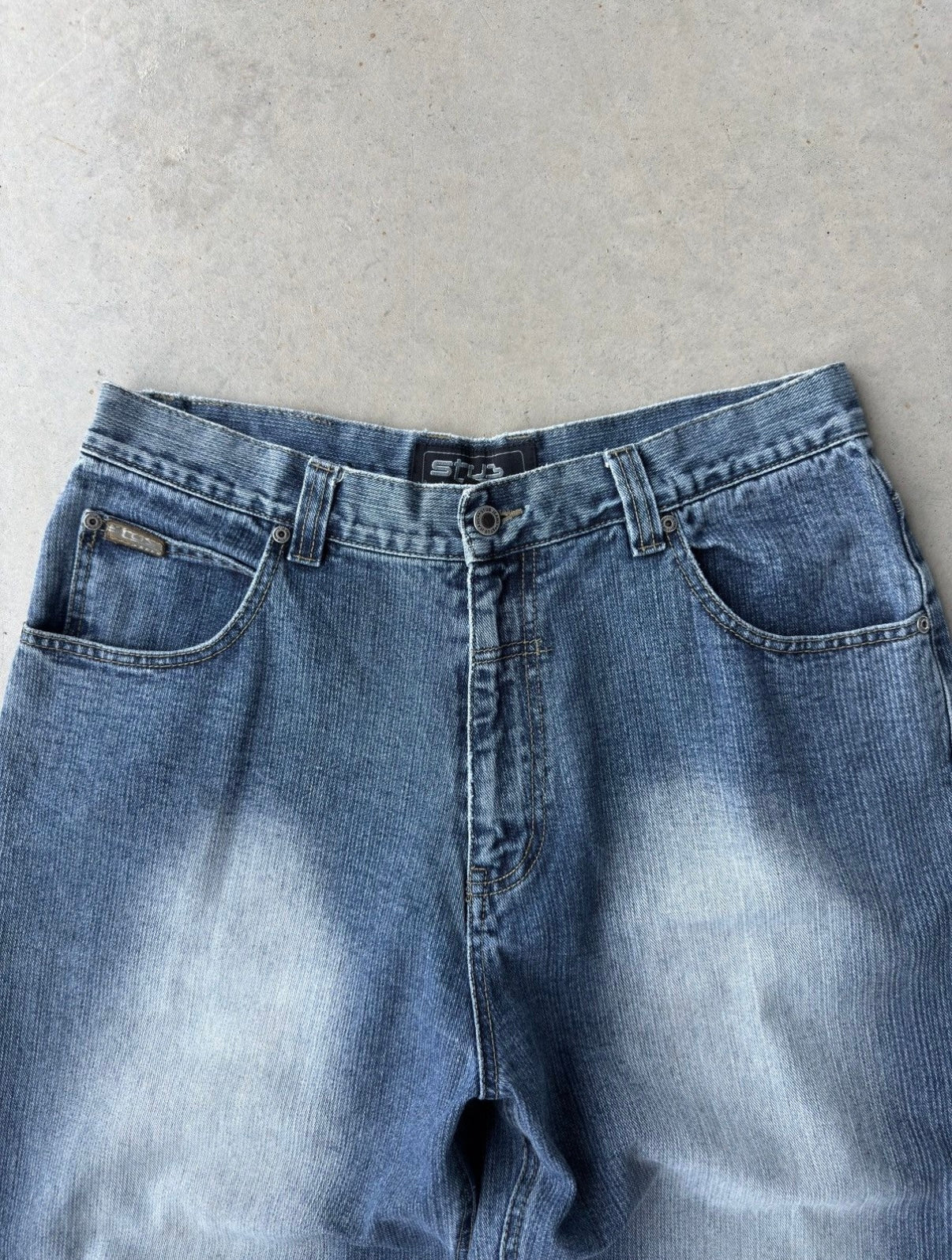 Y2K Stue Baggy Denim Pants [36x32]