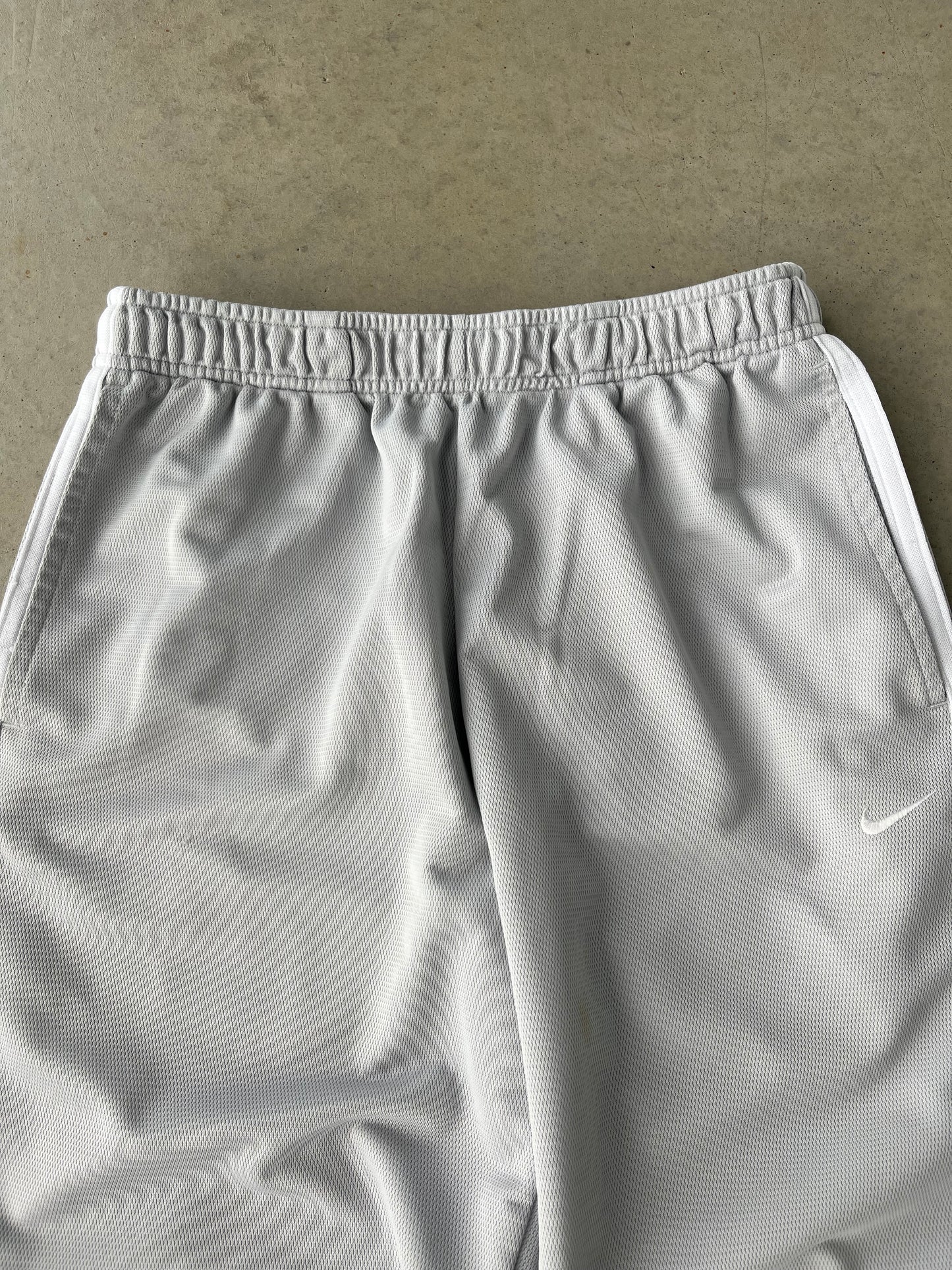 Y2K Nike Silver Track Pants [M]