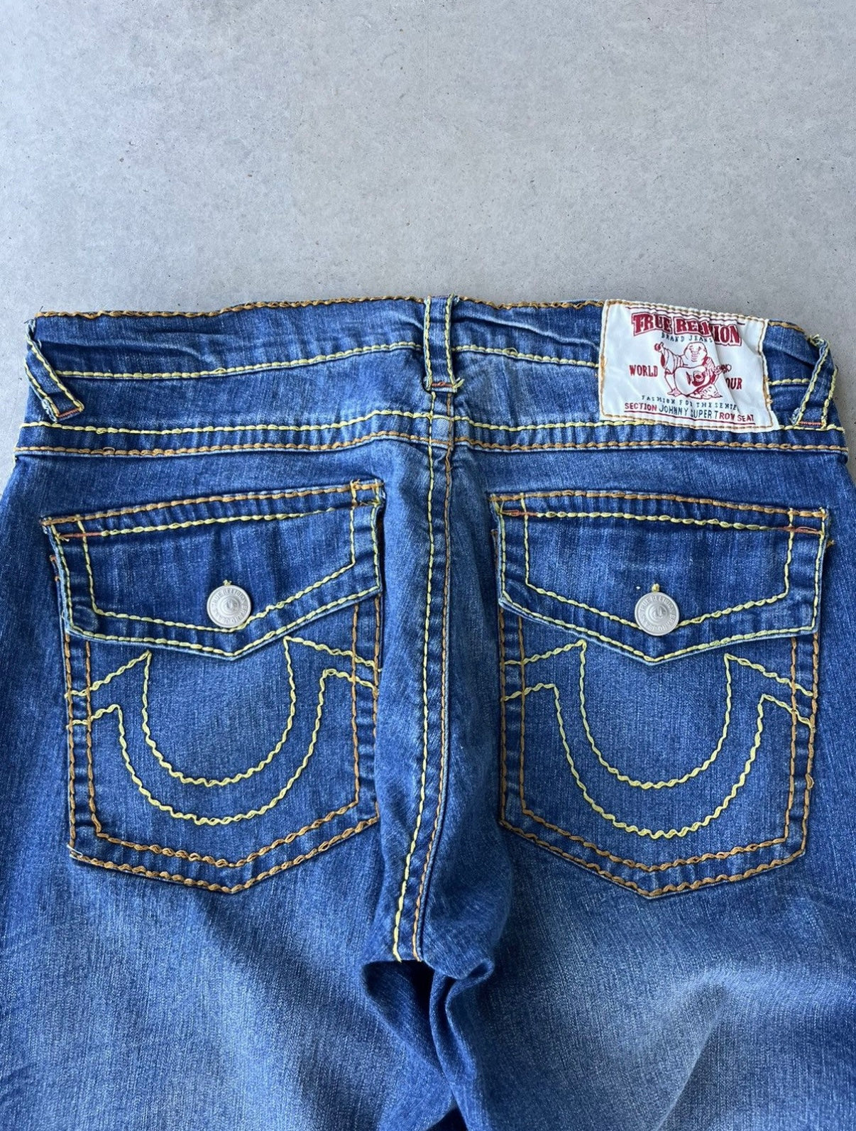 Y2K True Religion Baggy Denim Jeans [36x34]