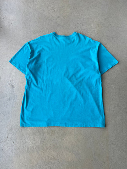 1995 Charlotte Hornets Flames T Shirt [XL]