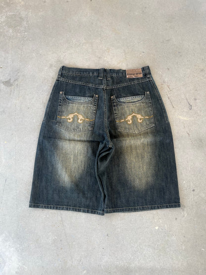 Y2K Brooklyn Xpress Baggy Shorts [34]