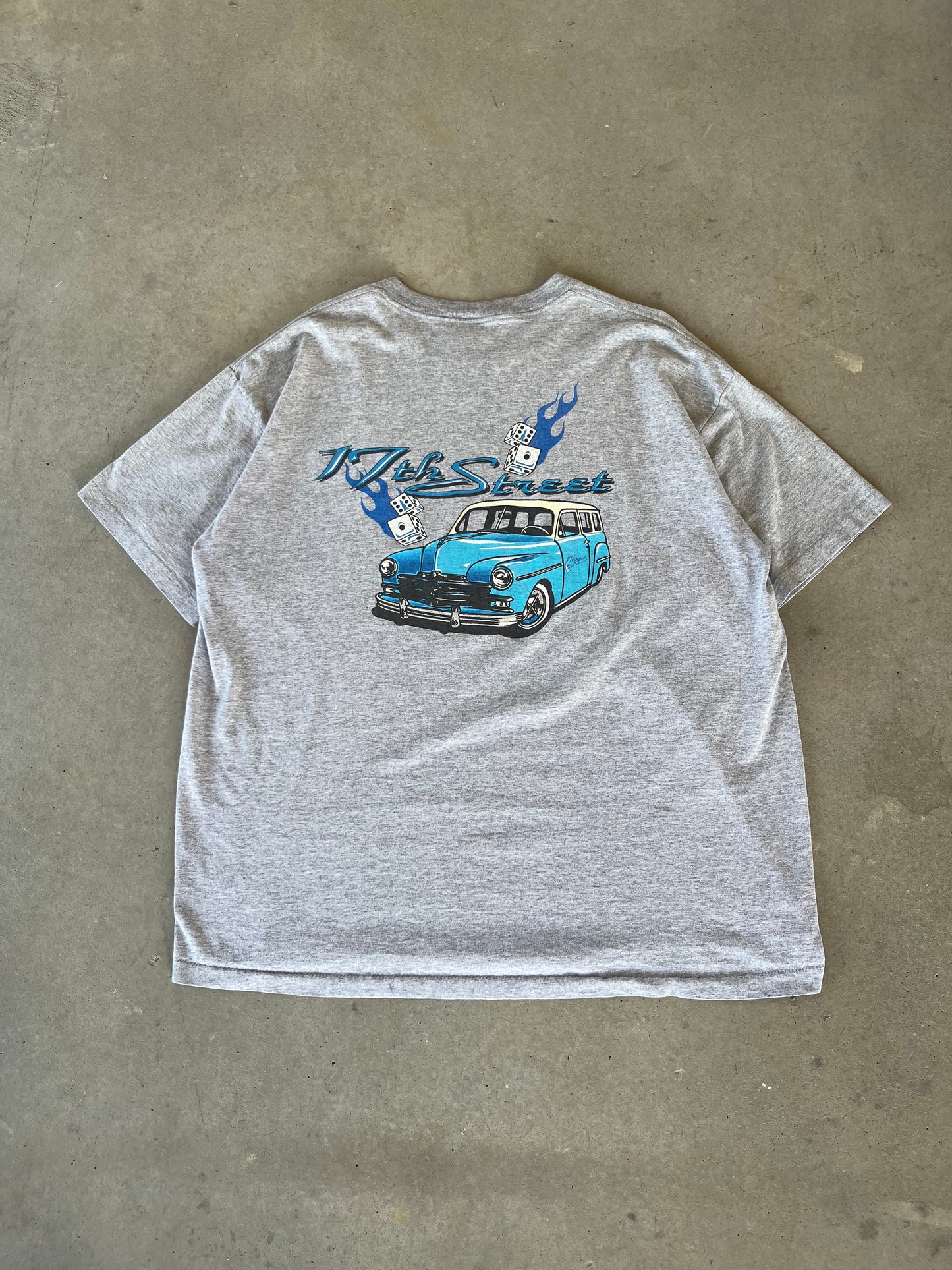 90’s 17th Street Hot Rod T-Shirt [XL]