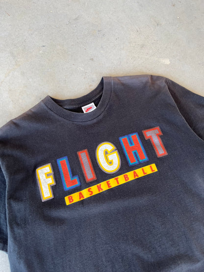 90’s Nike Flight Basketball “ It’s Show Time “ T-Shirt [L]